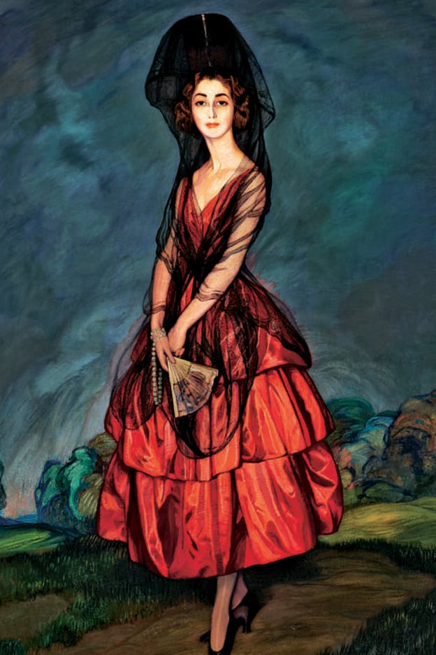Retrato de María del Rosario de Silva y Gurtubay, duquesa de Alba (1921), de Zuloaga./Fundación Casa de Alba