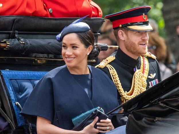 Meghan Markle y el príncipe Harry, en el punto de mira por el elevado coste de la reforma de su casa./cordon press.