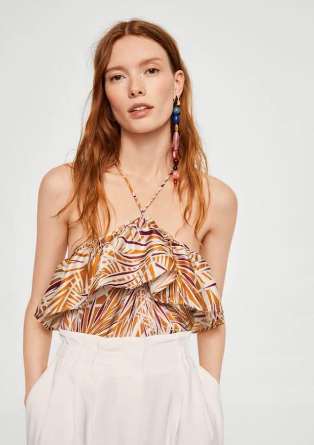 Noveno Doctrina Gobernable Fotos: Tops y blusas de Mango Outlet por menos de 8 euros para tus looks de  verano | Mujer Hoy