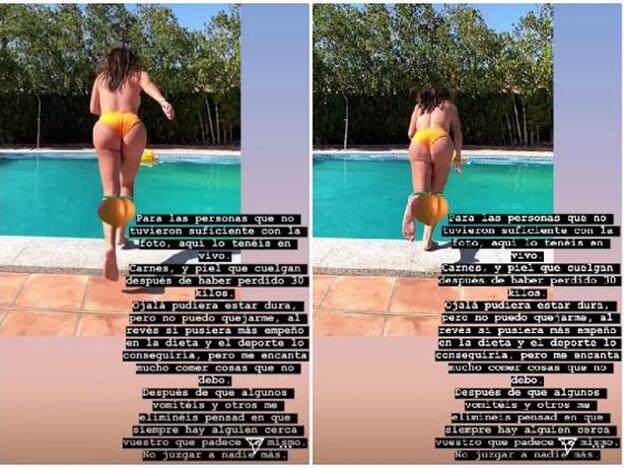 Imágenes del vídeo de Anabel Pantoja. Si haces clic te sorprenderás de ver os espectaculares desnudos en Instagram entre los que hay fotos de Anabel.