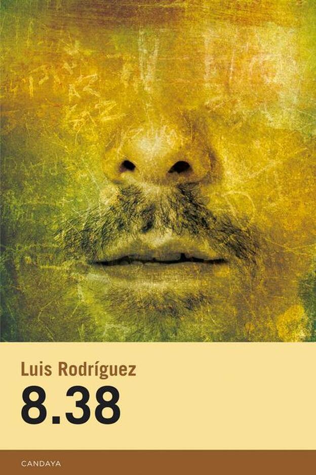 Portada de '8.38', de Luis Rodríguez.