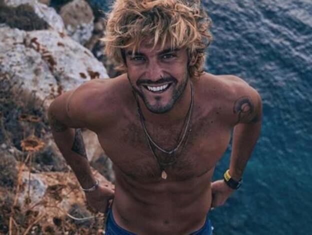 Logan Sampedro sufre un accidente con un dron en Ibiza./instagram.