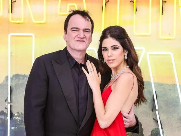 Quentin Tarantino y Daniella Pick anuncian que esperan su primer hijo. Pincha sobre la foto para ver las famosas que han anunciado embarazo este 2019./gtres.