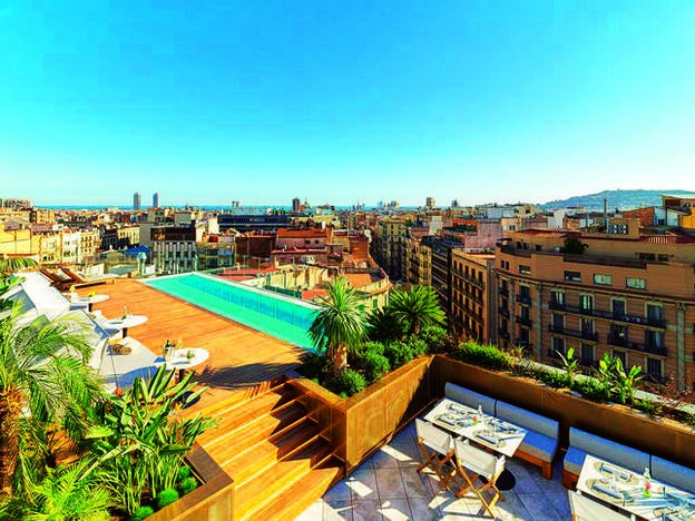 El hotel The One es la opción perfecta para que mascota y dueño puedan visitar Barcelona juntos.