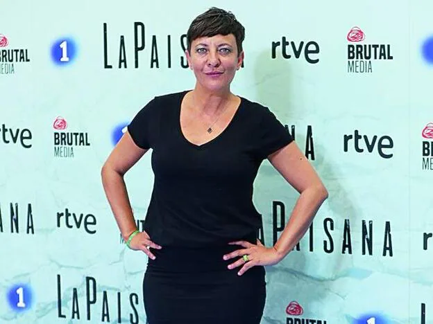 Eva Hache en la presentación de la nueva temporada de 'La Paisana'