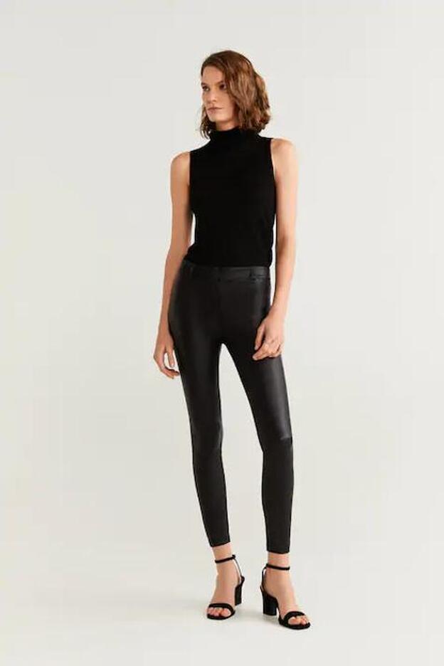 Leggings biker con efecto piel, 19,99 EUR.