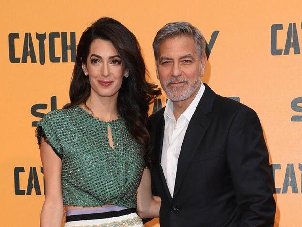 George y Amal Clooney han tenido que extremar las medidas de seguridad por amenazas terroristas./gtres.