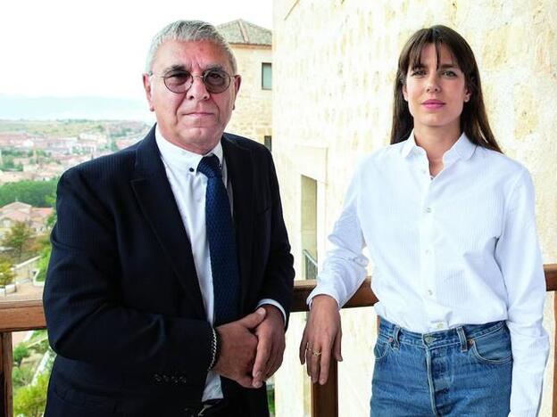 Carlota Casiraghi en Segovia./getty