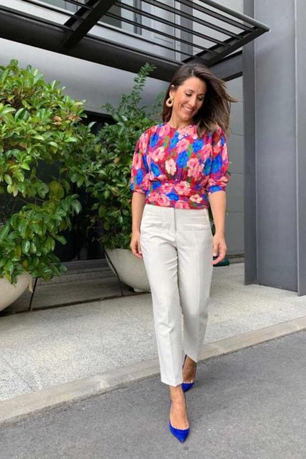 Nagore Robles tiene la blusa de Zara con la que dar color a tus looks de | Mujer