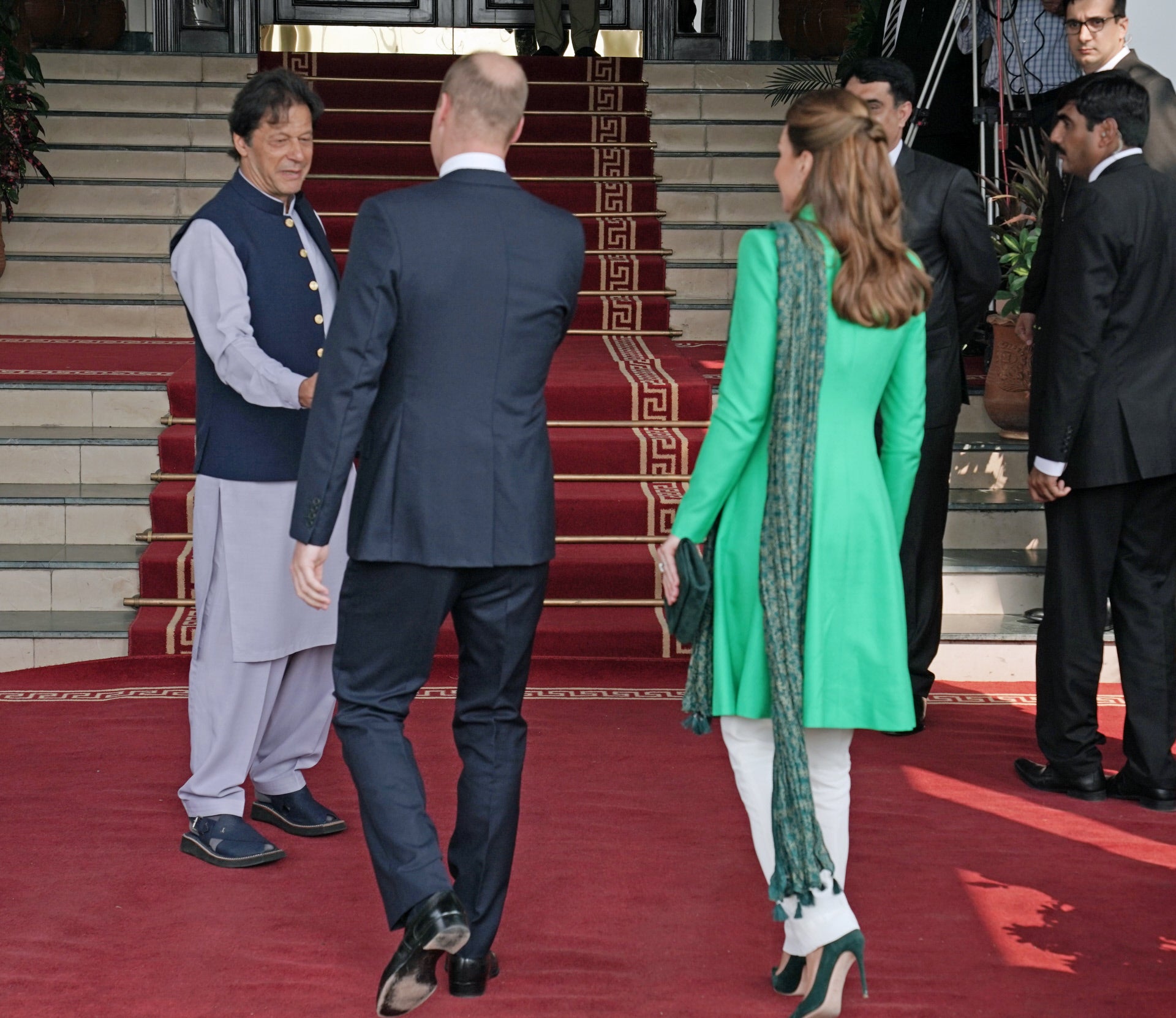 Los looks de Kate Middleton en Pakistán