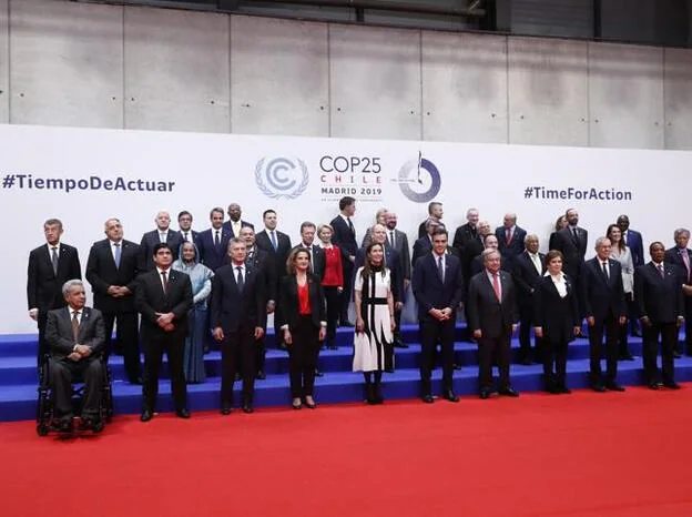 Foto del acto inaugural de la Cumbre del Clima