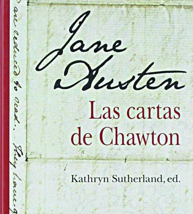 La portada del libro 'Las cartas de Chawton'.