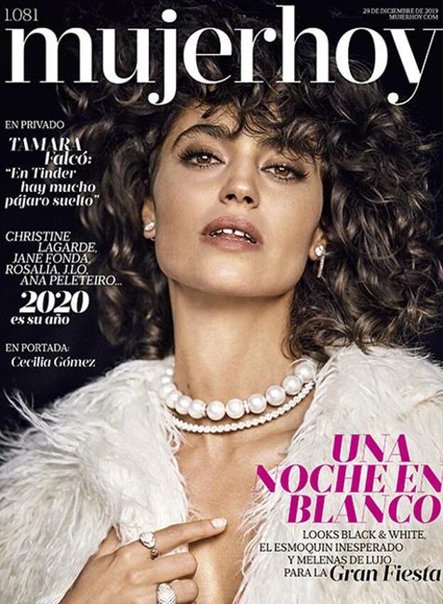 Cecilia Gómez, protagonista de la portada del número 1.081 de Mujerhoy./DR