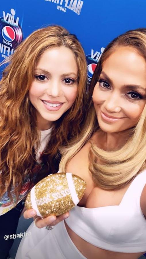Jennifer Lopez y Shakira calientan las redes antes de la Super Bowl 2020