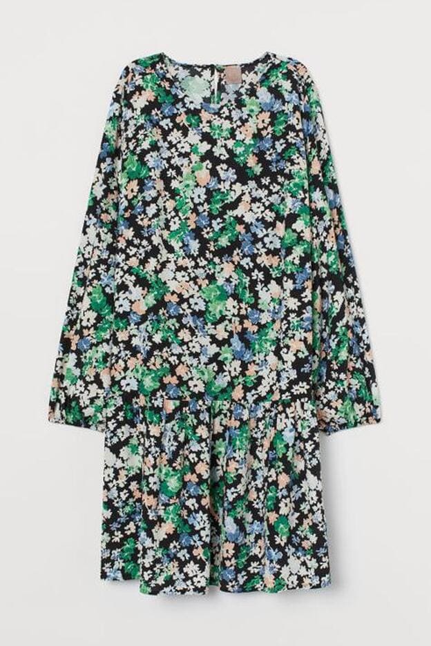 Otro estampado precioso para este diseño de vestido de la colección curvy de H&M.