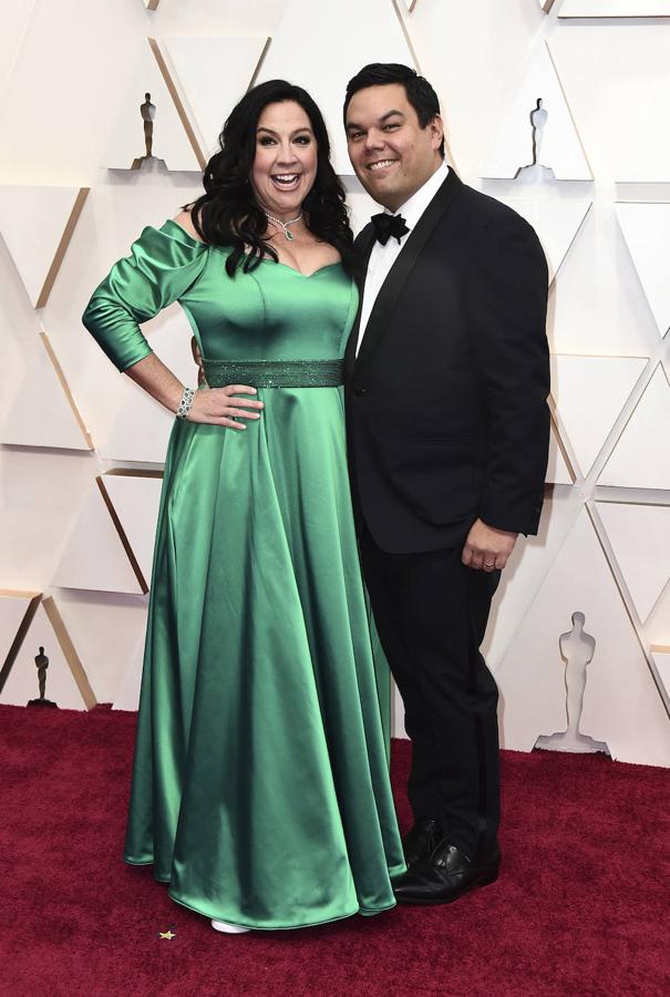 Las parejas de la alfombra roja de los Premios Oscar 2020: Kristen Anderson-Lopez y Robert Lopez