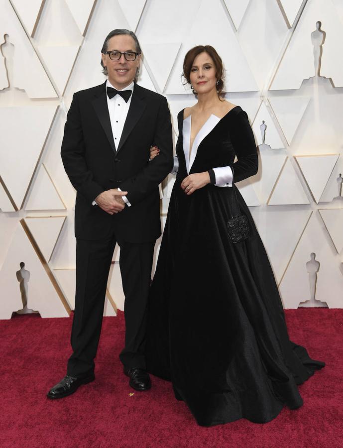 Las parejas de la alfombra roja de los Premios Oscar 2020: Rodrigo y Mónica Prieto