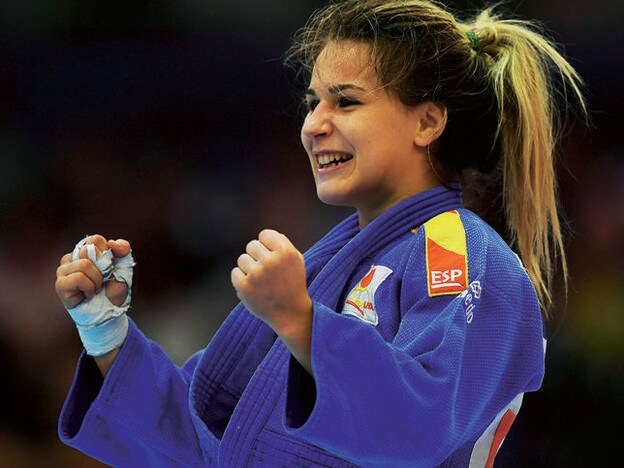 Laura Martínez, una de las grandes promesas del judo español./d.r.