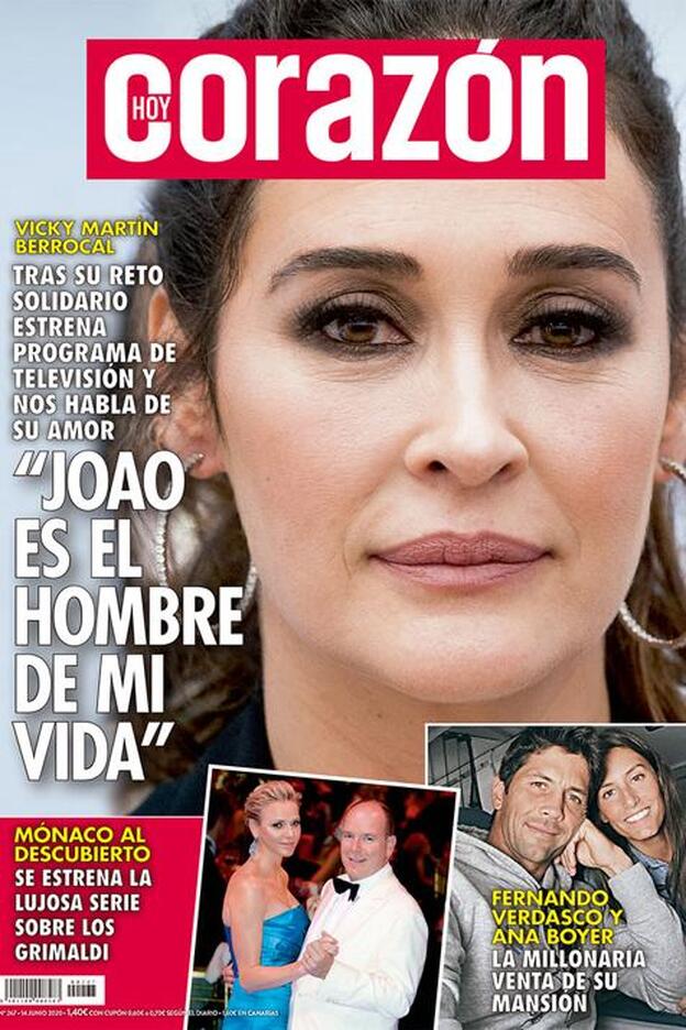 Vicky Martín Berrocal en la portada de 'Hoy Corazón'. Pincha sobre la foto para ver sus mejores looks./dr.