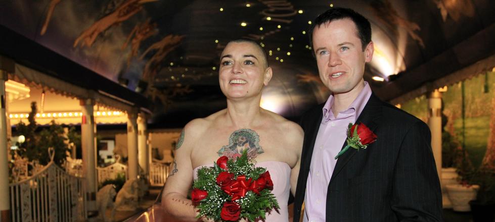 Sinéad O’Connor y Barry Herridge: 18 días casados