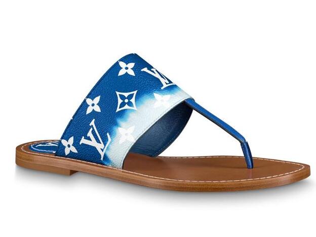 Sandalias de la colección LV Escale, de Louis Vuitton.