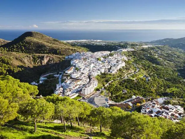 Frigiliana es uno de los pueblos más bonitos de España. Pincha en la foto para descubrir otros 30 más./GETTY