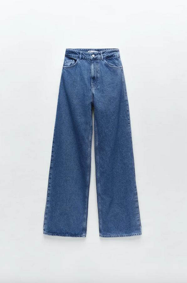 Vaqueros wide leg, la tendencia denim que viene para alargar las piernas y vestir cómodas