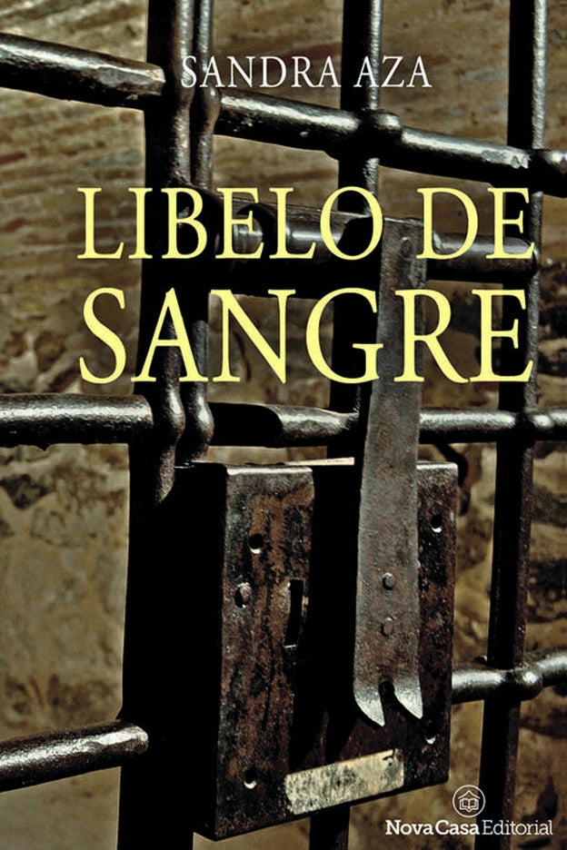 Portada de 'Libelo de Sangre' de Sandra Aza (Nova Casa Editorial)