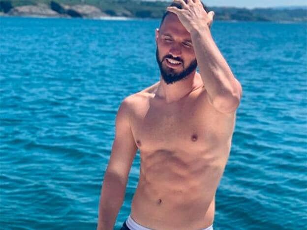 Emre Çolak en una imagen de sus redes sociales de estas vacaciones./instagram.