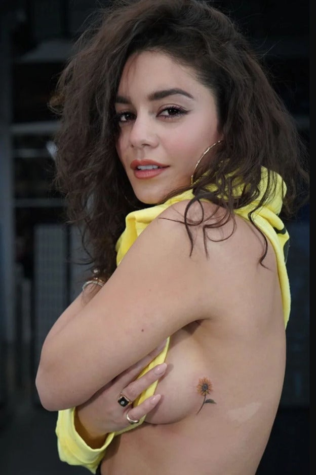 No puede ser más sexy: el girasol de Vanessa Hudgens.