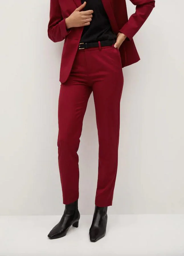 Nueve pantalones perfectos para llenar de color tus looks de oficina