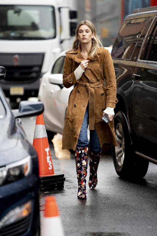 10 ideas de 'street style' para inspirar tu look los días de lluvia