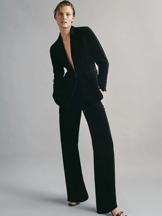 Transistor Mamá Indiferencia Fotos: Pantalón de terciopelo, la prenda tendencia que necesitas para  elevar cualquier estilismo | Mujer Hoy