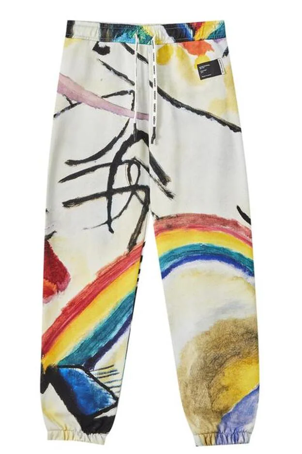 Pantalón de algodón "Cossacks", de Wassily Kandinsky, de Pull & Bear (22,99 €)
