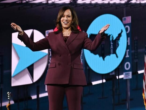 Kamala Harris, candidata vicepresidencial demócrata para las elecciones de EE.UU 2020.