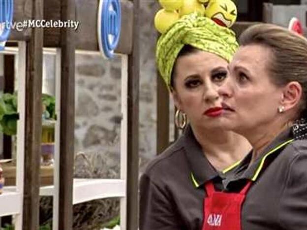 Arteta en pleno ataque de ansiedad en la semifinal de 'MasterChef Celebrity'.