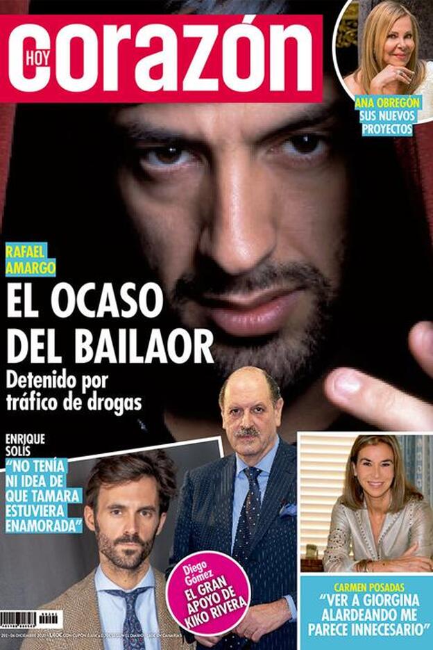 Rafael Amargo protagoniza esta semana nuestra portada./dr.