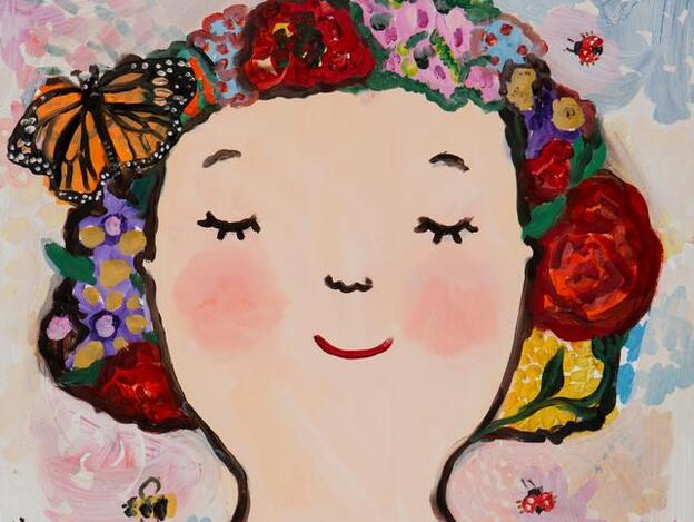 Contágiate de felicidad: la pintora española que adoran los coreanos expone su obra en la galería Espacio sin título