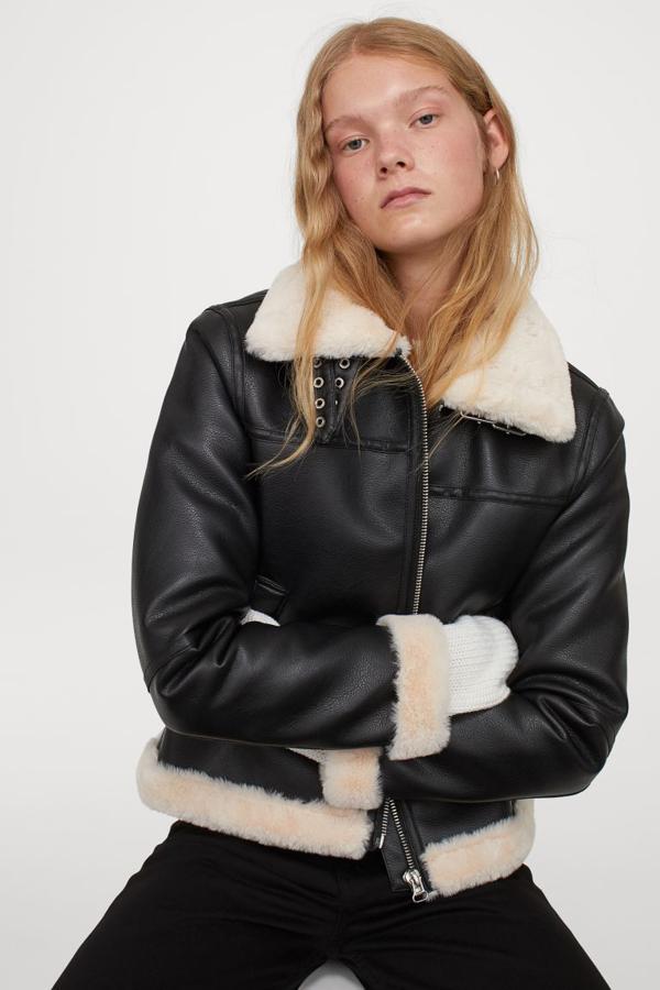 Los chollos de las rebajas de H&M: Chaqueta de doble faz