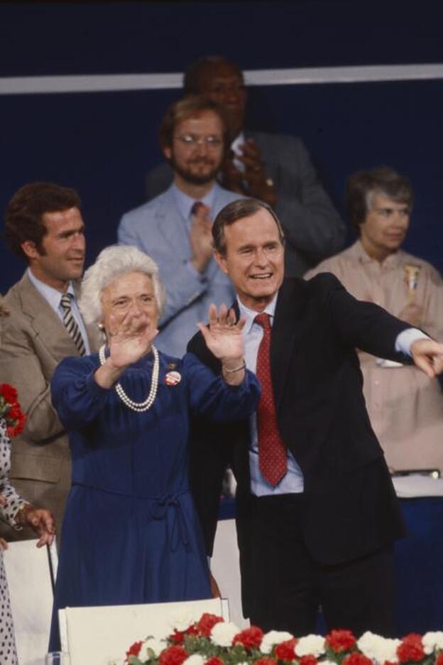 Barbara Bush.