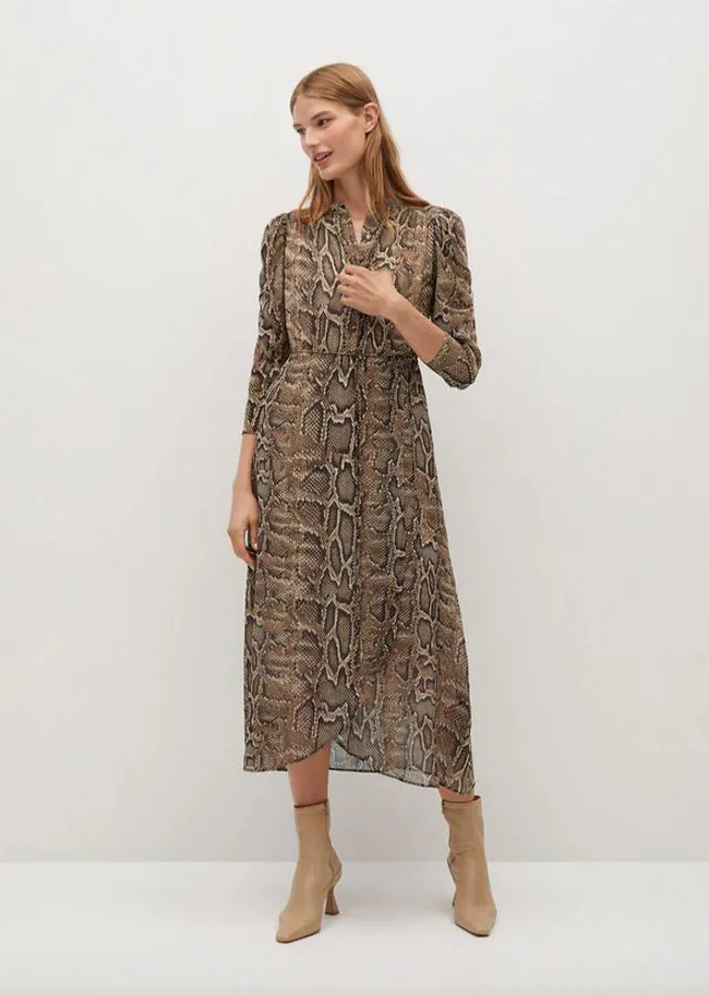 Fotos: El estampado de serpiente sigue de moda porque está en la nueva colección de Zara… y en las rebajas de Mango | Mujer