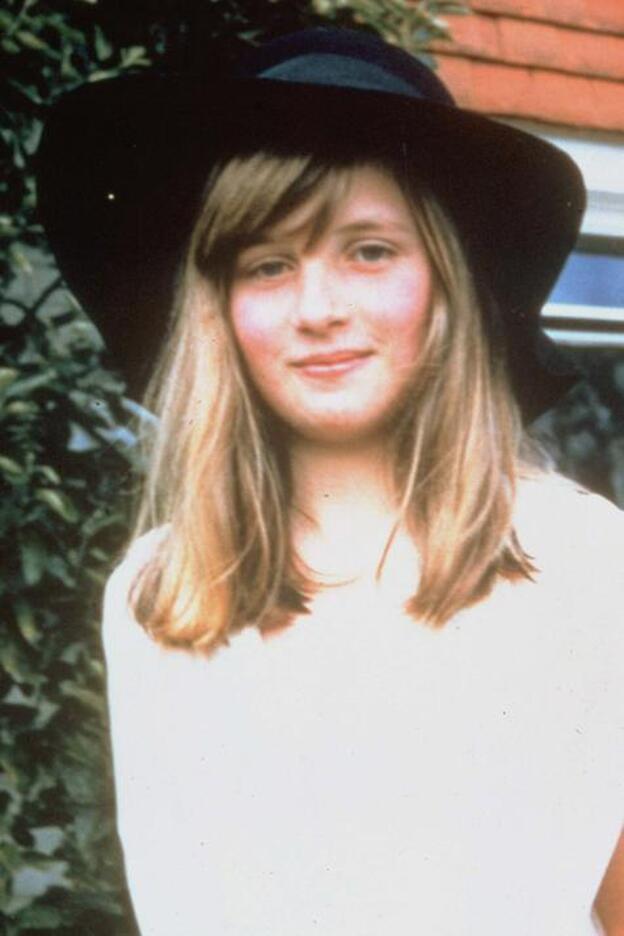 Lady Diana Spencer en Itchenor (Inglaterra) durante el verano de 1970.