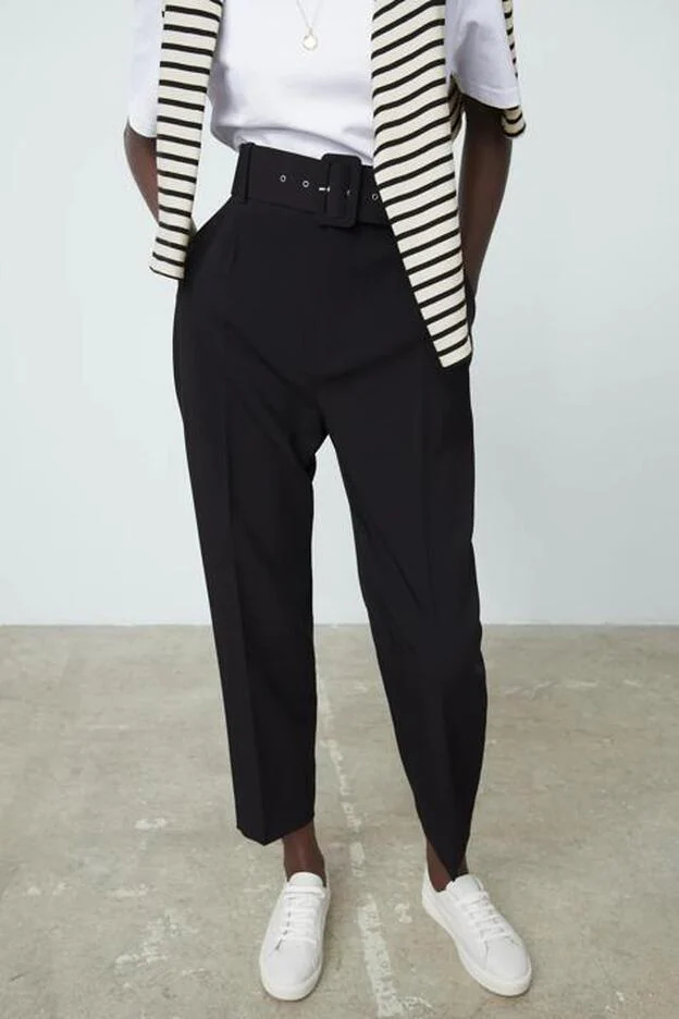 Mercado A fondo reflejar Estos pantalones de Zara, en cuatro colores diferentes, se agotan sin parar  y tienen lista de espera porque combinan con todo y sientan de maravilla |  Mujer Hoy
