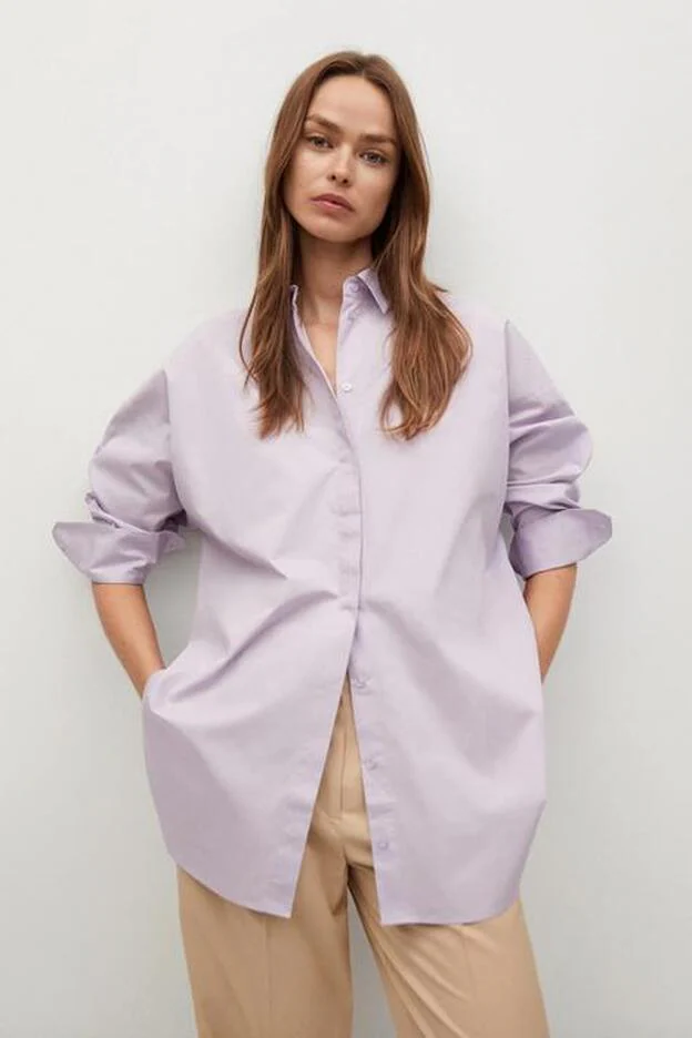Esta camisa oversize de Mango es todo lo que vas a necesitar para un look  primaveral impecable | Mujer Hoy
