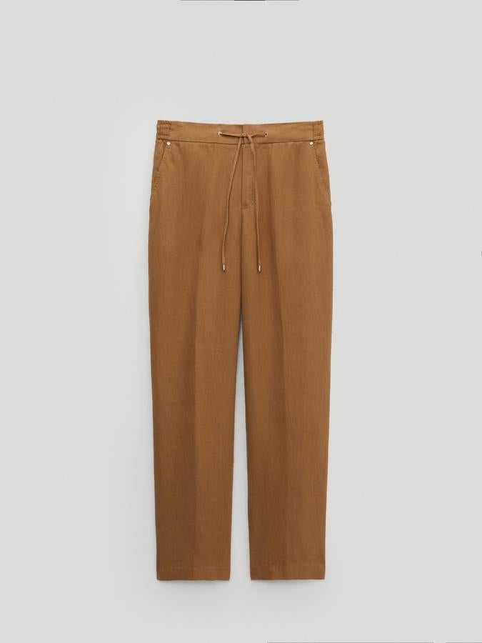 7 pantalones de lino de Massimo Dutti perfectos para ir a trabajar en los días más calurosos