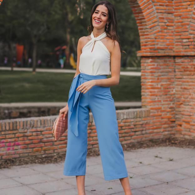 El pantalón culotte es la mejor alternativa a los shorts si buscas un look cómodo y favorecedor