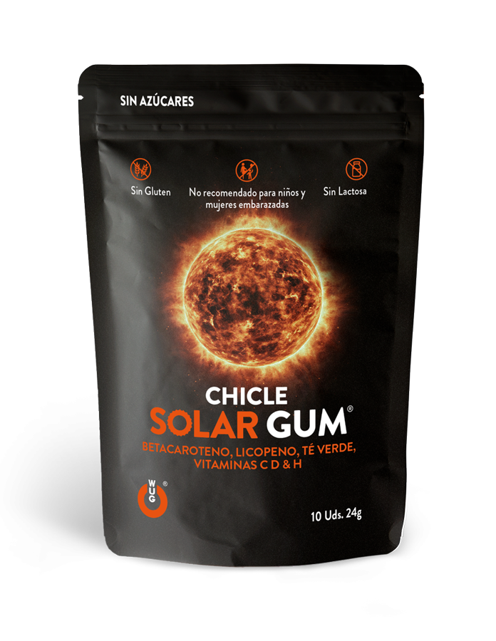 Productos para prolongar el bronceado: WUGum