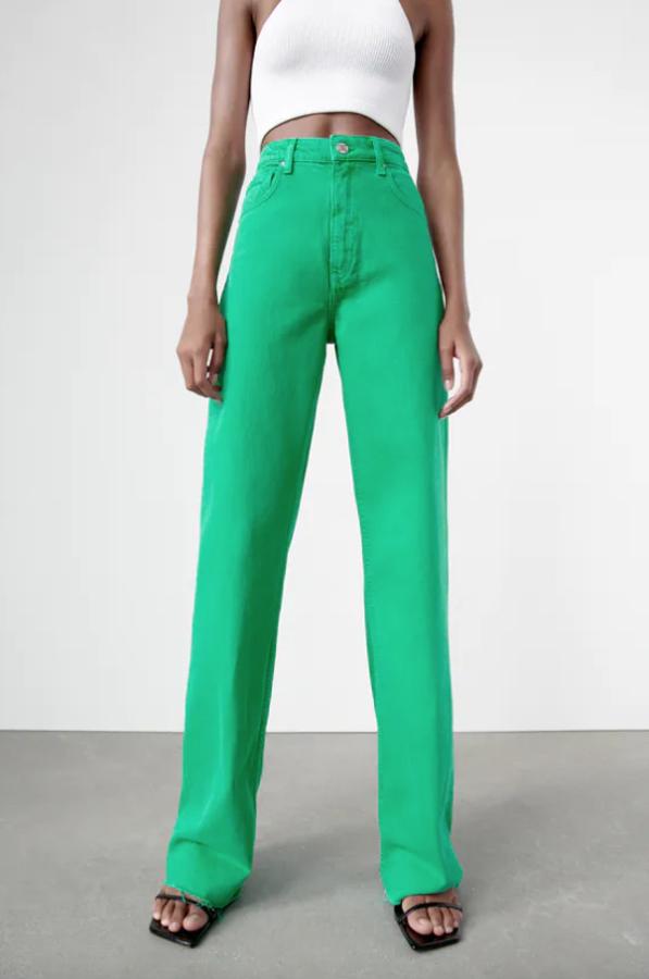 Zara quiere ponerte verde con mucho estilo