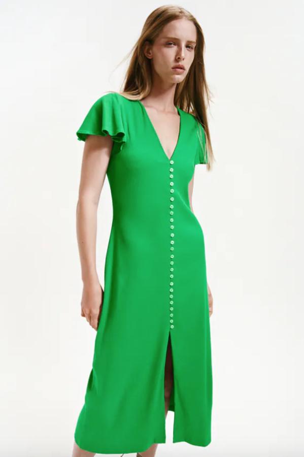 Zara quiere ponerte verde con mucho estilo