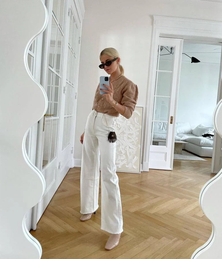 Omitido ambiente formación Estos looks sofisticados te harán perder el miedo a llevar la prenda más  delicada: los pantalones blancos | Mujer Hoy